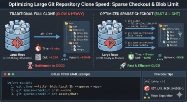 Cutting CI/CD Time in Half with Git Sparse Checkout: A Practical Guide
