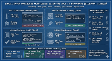 Linux Physical Server Hardware Monitoring Guide: Complete Toolkit