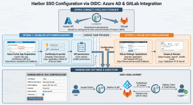 Harbor SSO Configuration Guide: OIDC with Azure AD and GitLab