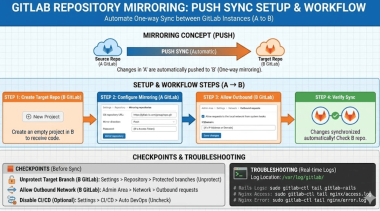 GitLab Repository Mirroring Complete Guide: Push & Pull Methods