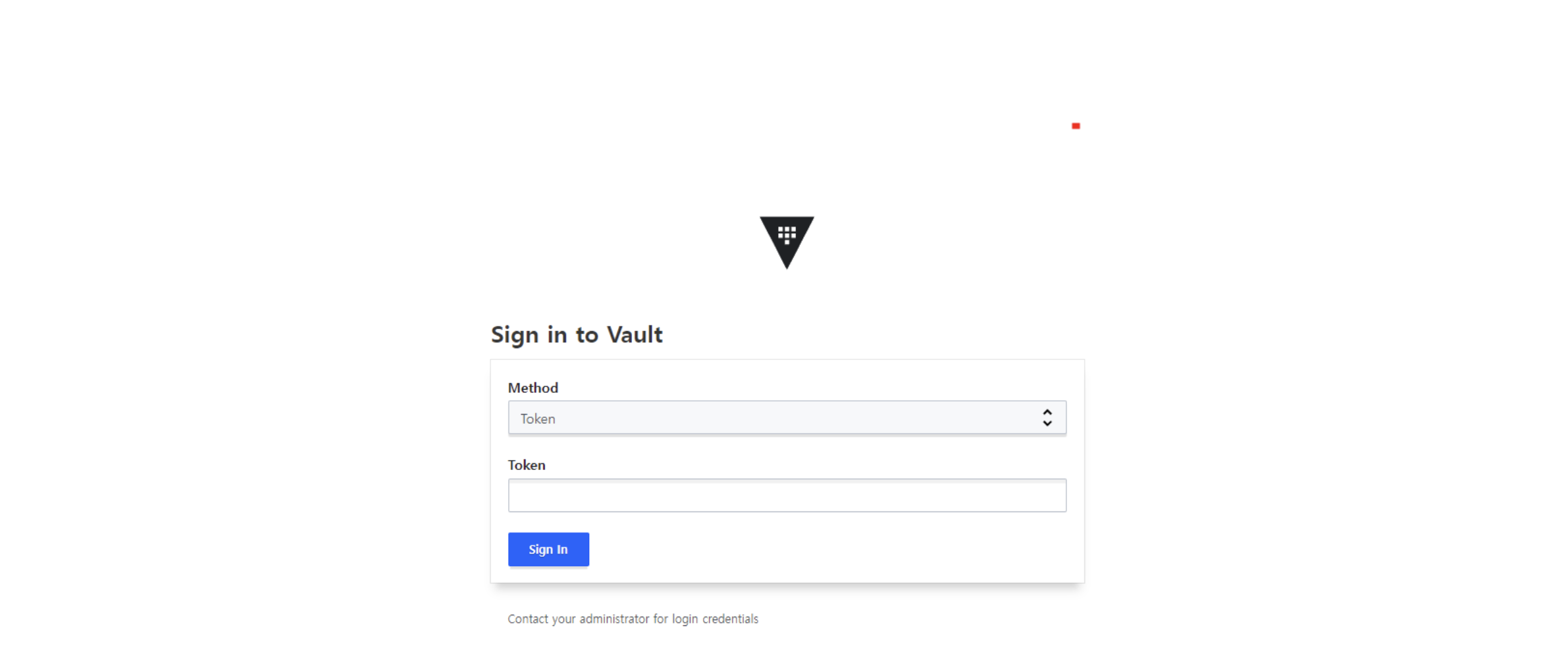 Vault Web Console