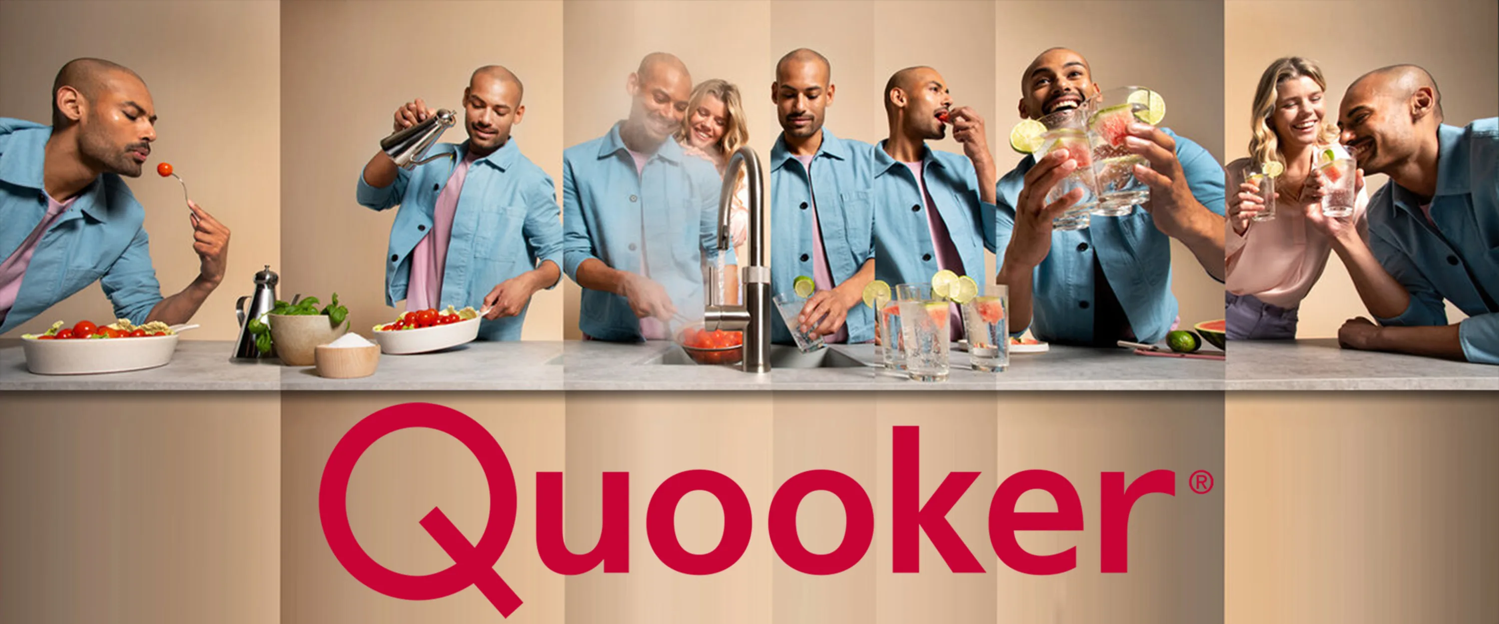 Gruppe von Menschen, die an einem Tisch sitzen und essen