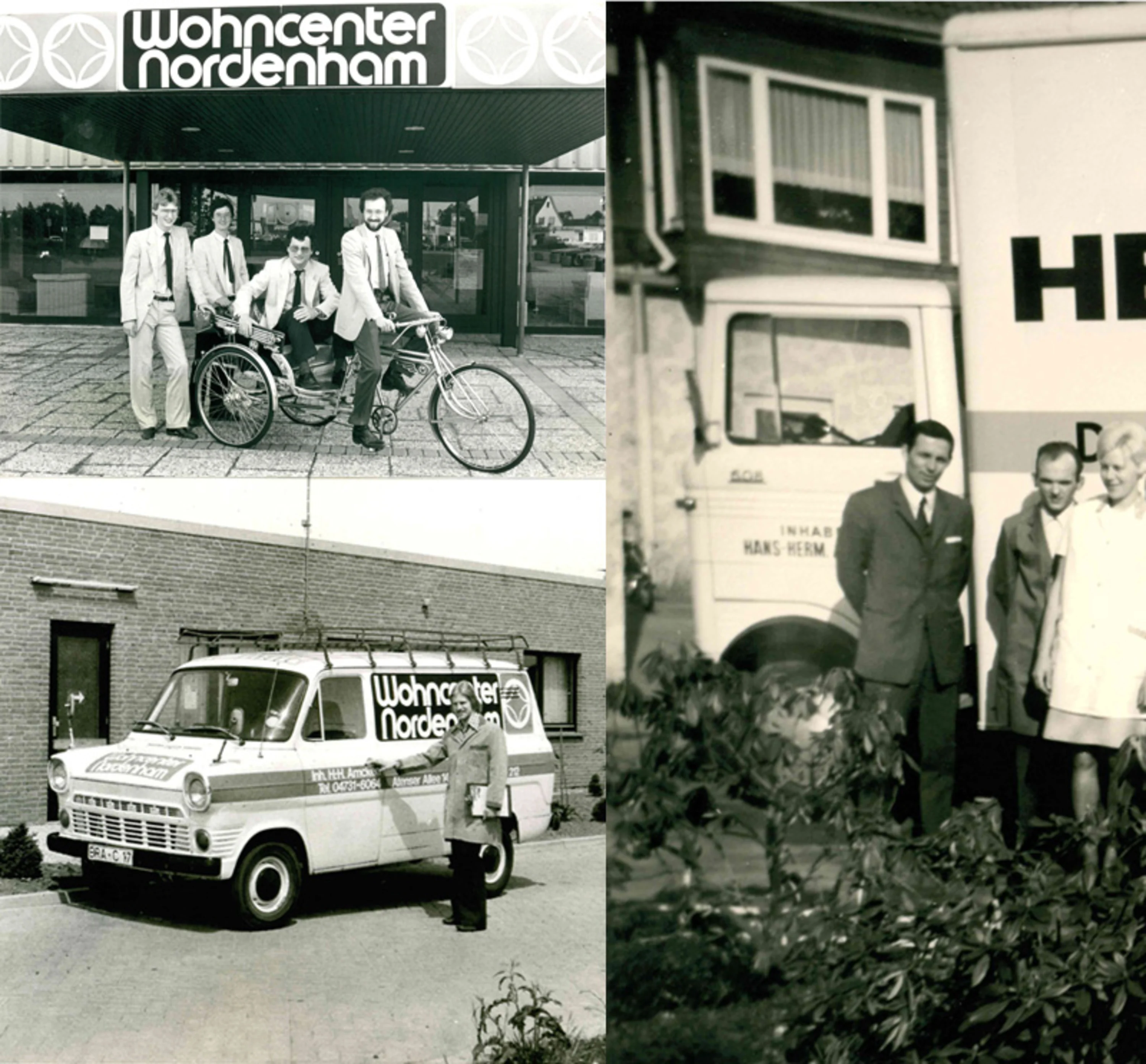Alte Aufnahmen aus dem Wohncenter Nordenham
