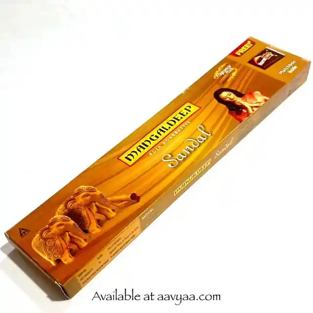Mangaldeep Sandal Agarbatti  - Buy Online at PoojaPoint