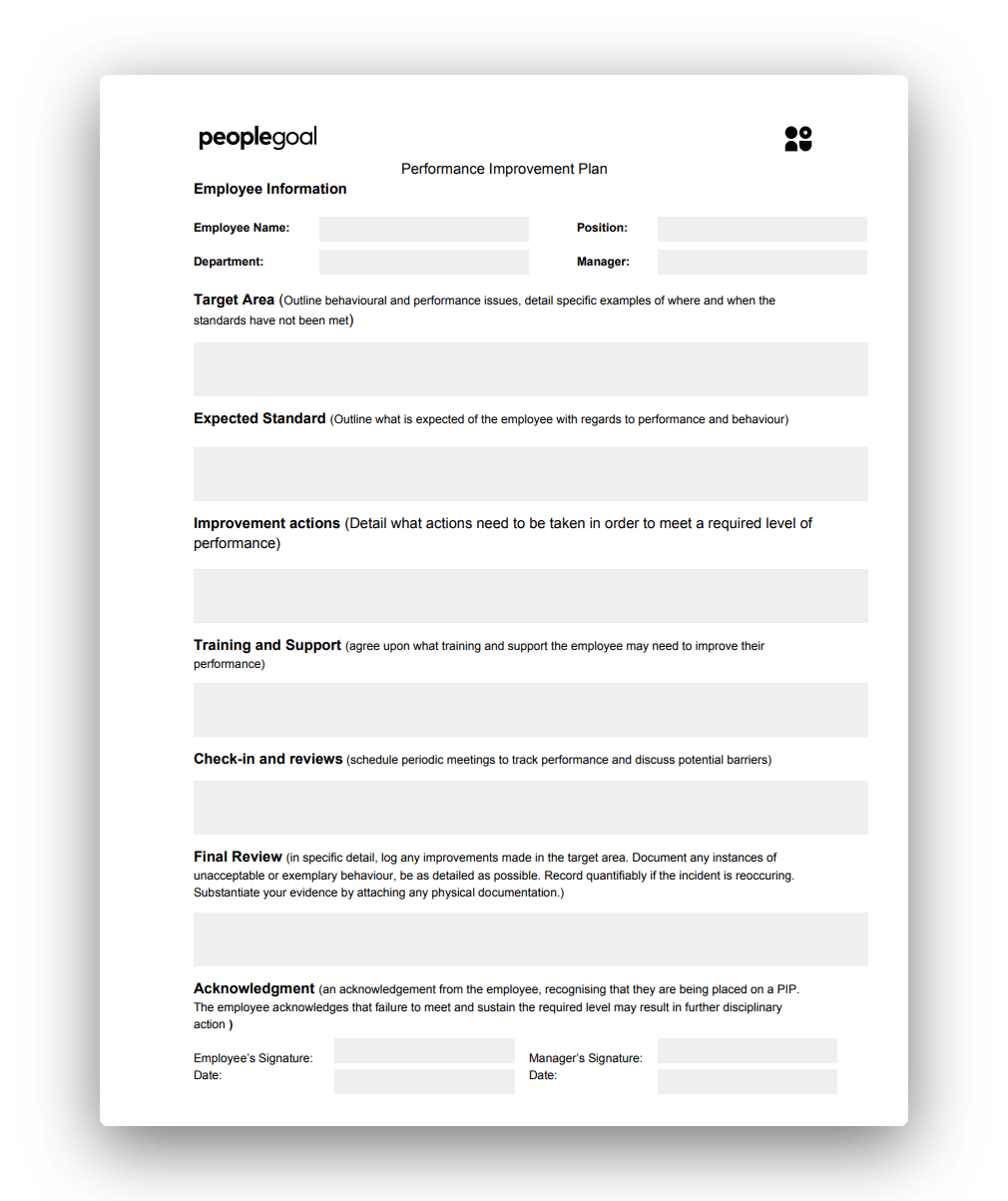 Employee Coaching Plan Template from res.cloudinary.com