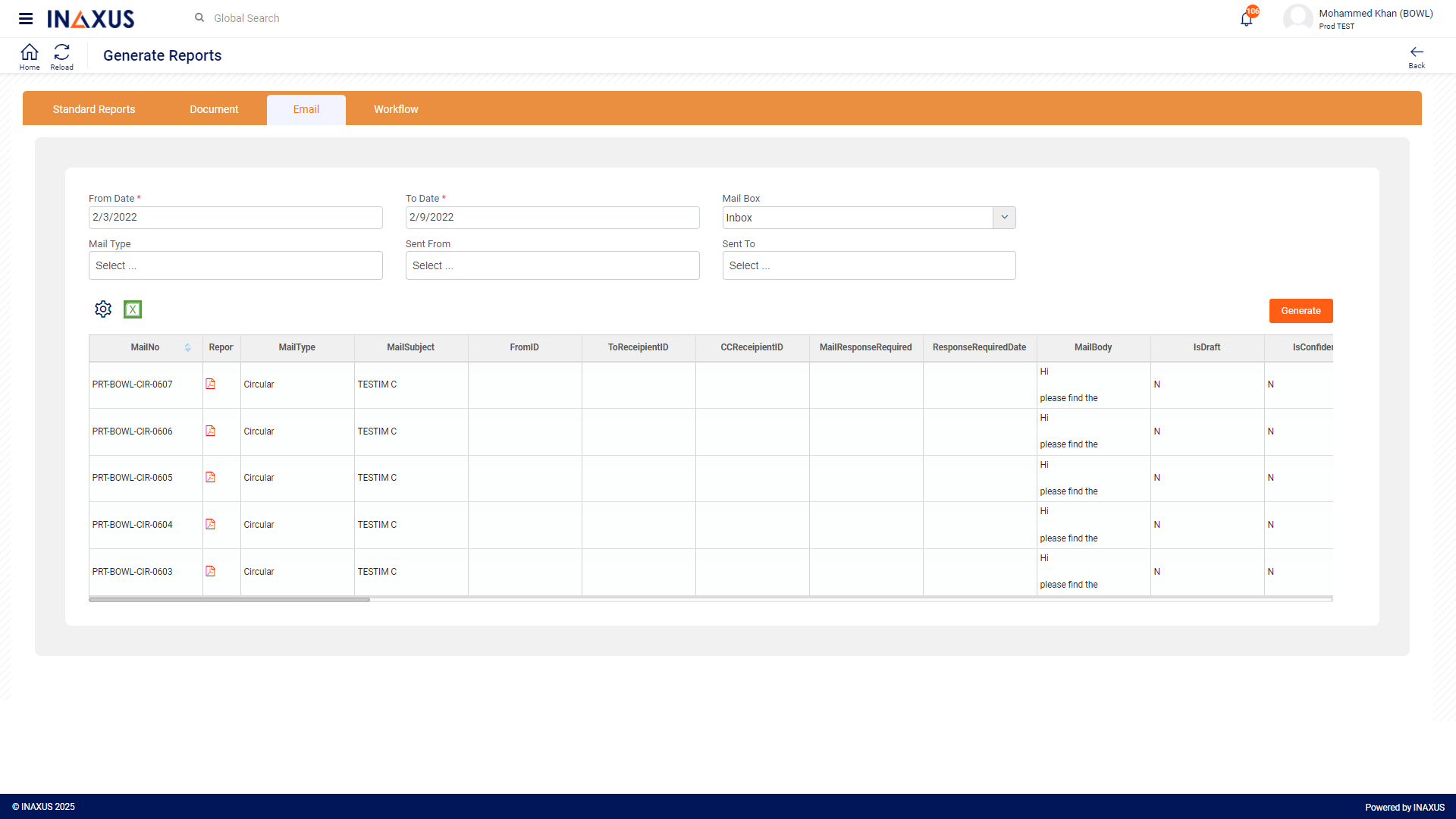 INAXUS  Labour effeciency management