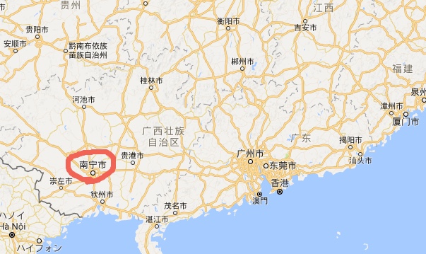 nanning_map