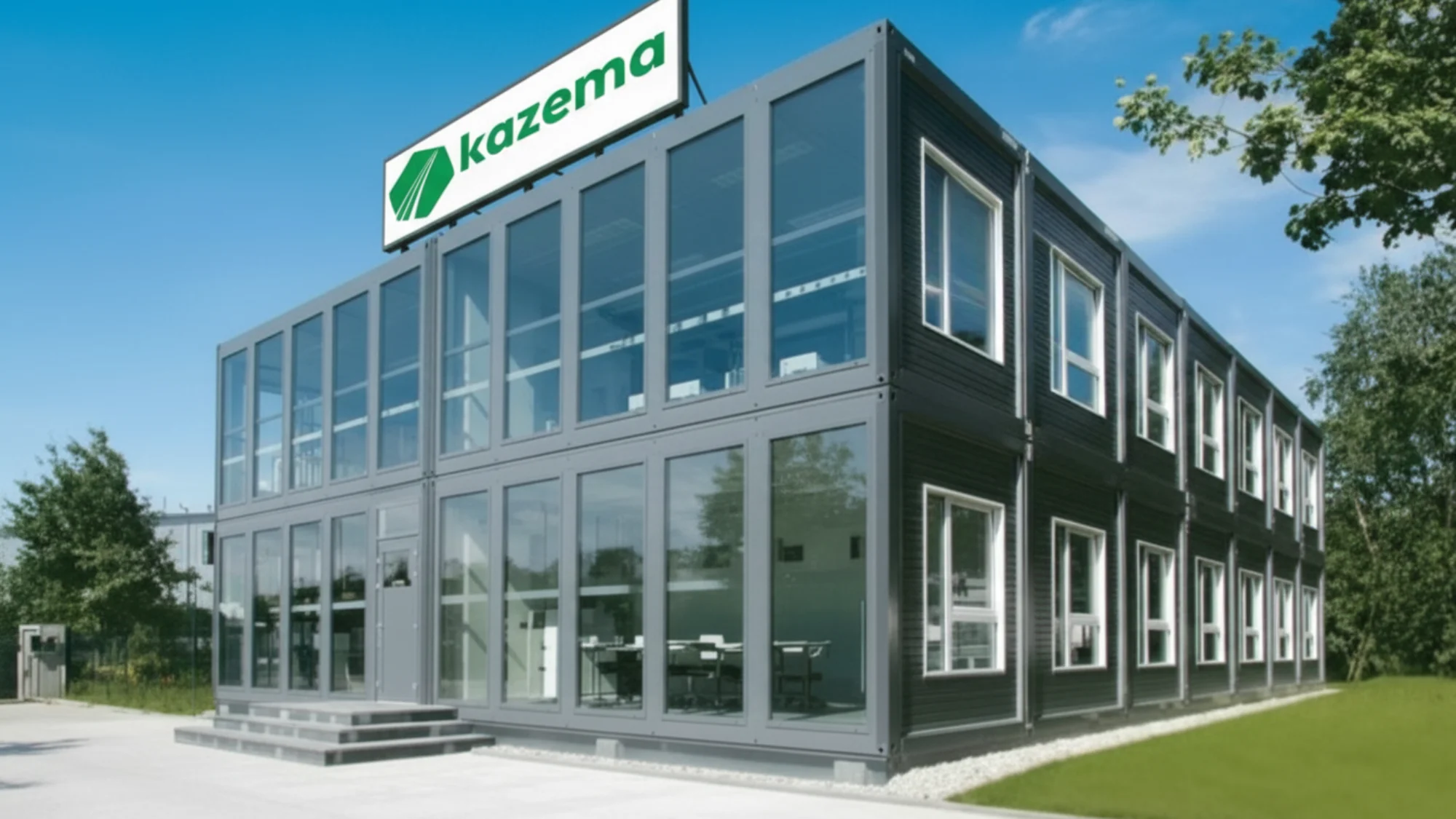 Kazema Modular Office Building and Cabins