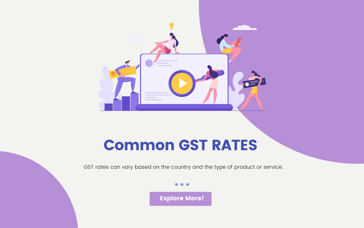 Common GST Rates