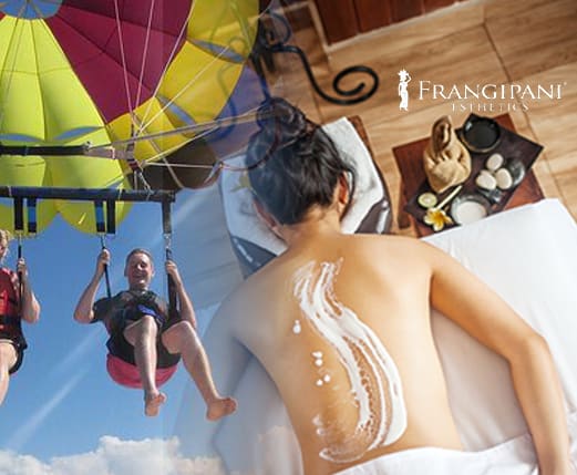 Parasailing + A La Carte Spa (2.5 Hours)