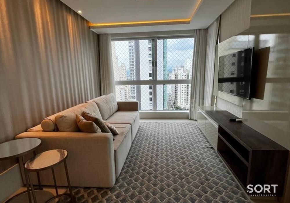 Sala de estar Apartamento no Edifício Garden Plaza