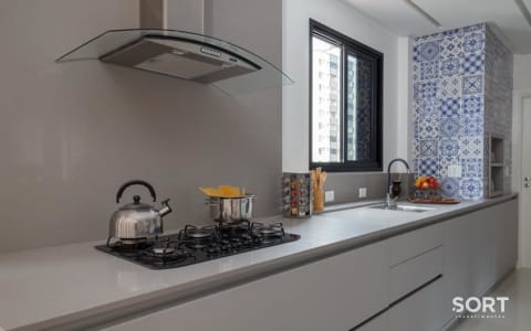 Cozinha Apartamento no Edifício Boulevard Brasil