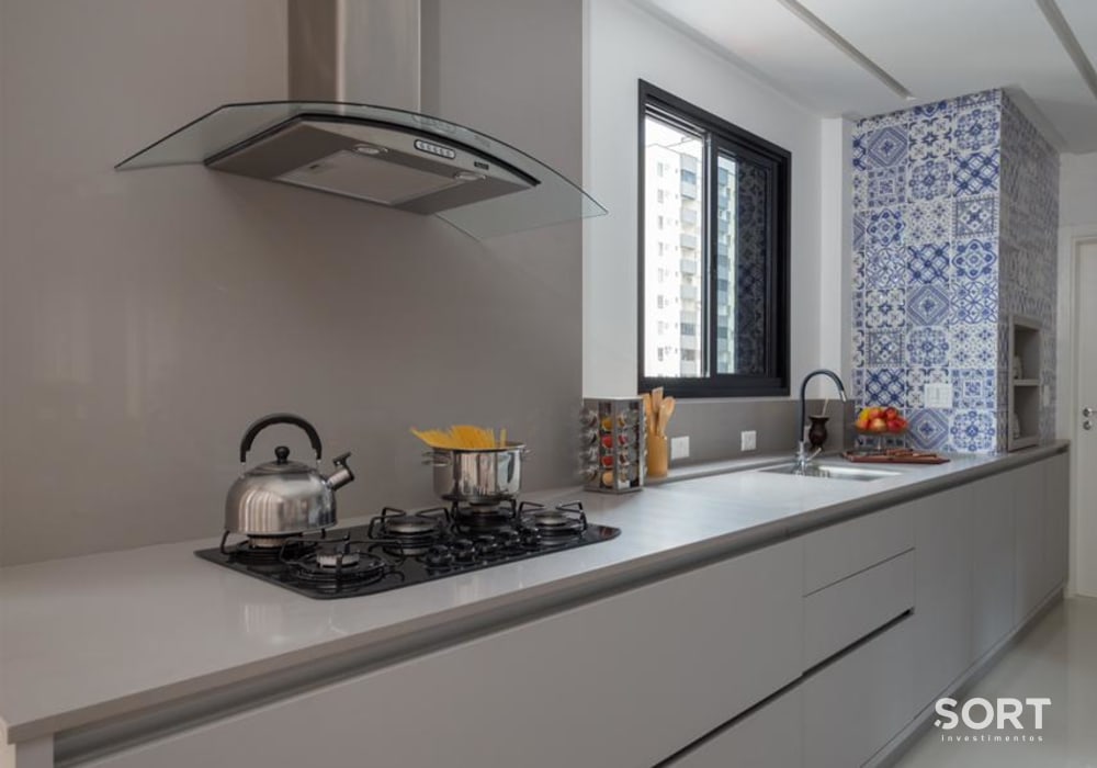 Cozinha Apartamento no Edifício Boulevard Brasil