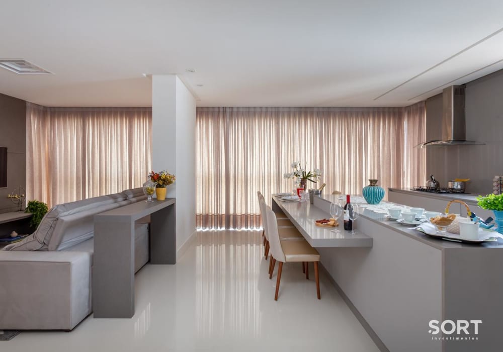 Bancada Apartamento no Edifício Boulevard Brasil