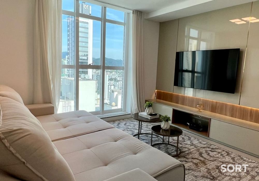Living Apartamento Amplo no Edifício Don Victorio