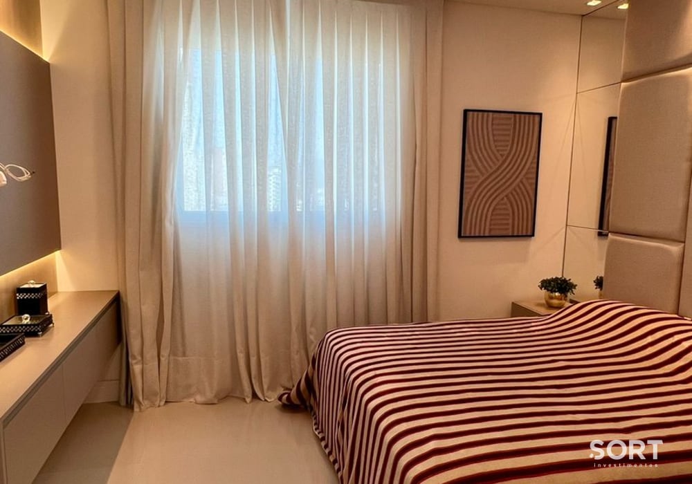 Suíte Apartamento Amplo no Edifício Don Victorio