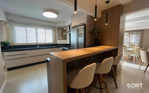 Cozinha Salão de Festas Condomínio Mont Blanc Balneário Camboriú Quadra Mar