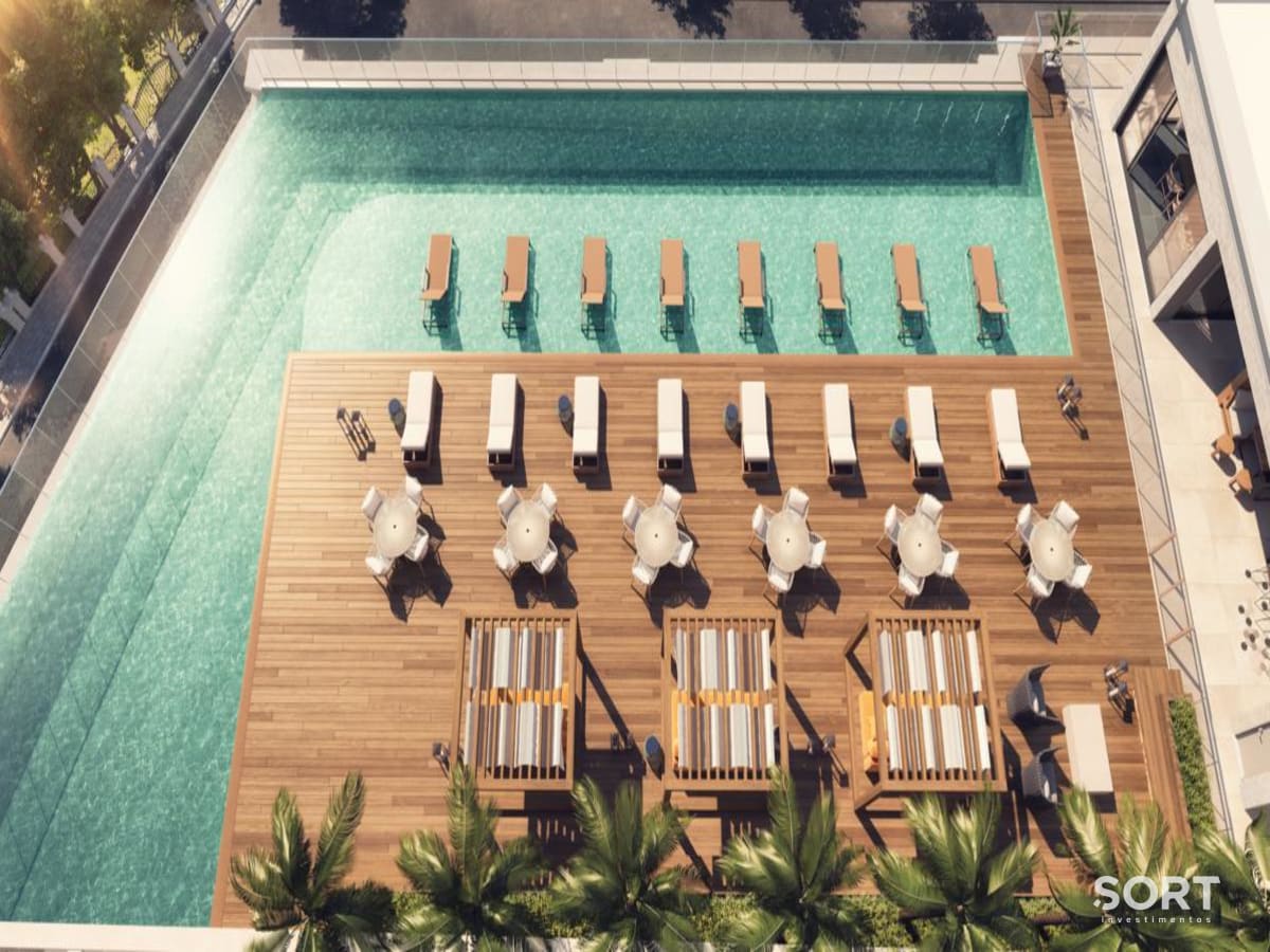 Visão Aerea Piscina Ilhas Marianas Balneário Camboriú Embraed