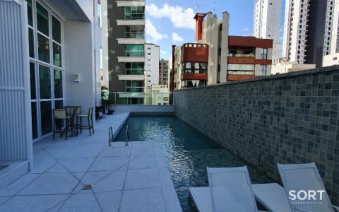 Piscina Golden Bay Residence Balneário Camboriú