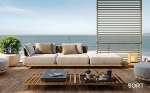 Living Vista mar Horizon Luxury Residence Praia Brava Living Vista mar Horizon Luxury Residence Praia Brava