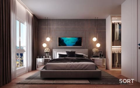 Suíte Apartamento Diferenciado no Edifício Skyline Tower