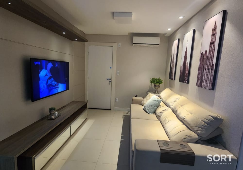 Sala de Estar Apartamento no Edifício Bella Vita