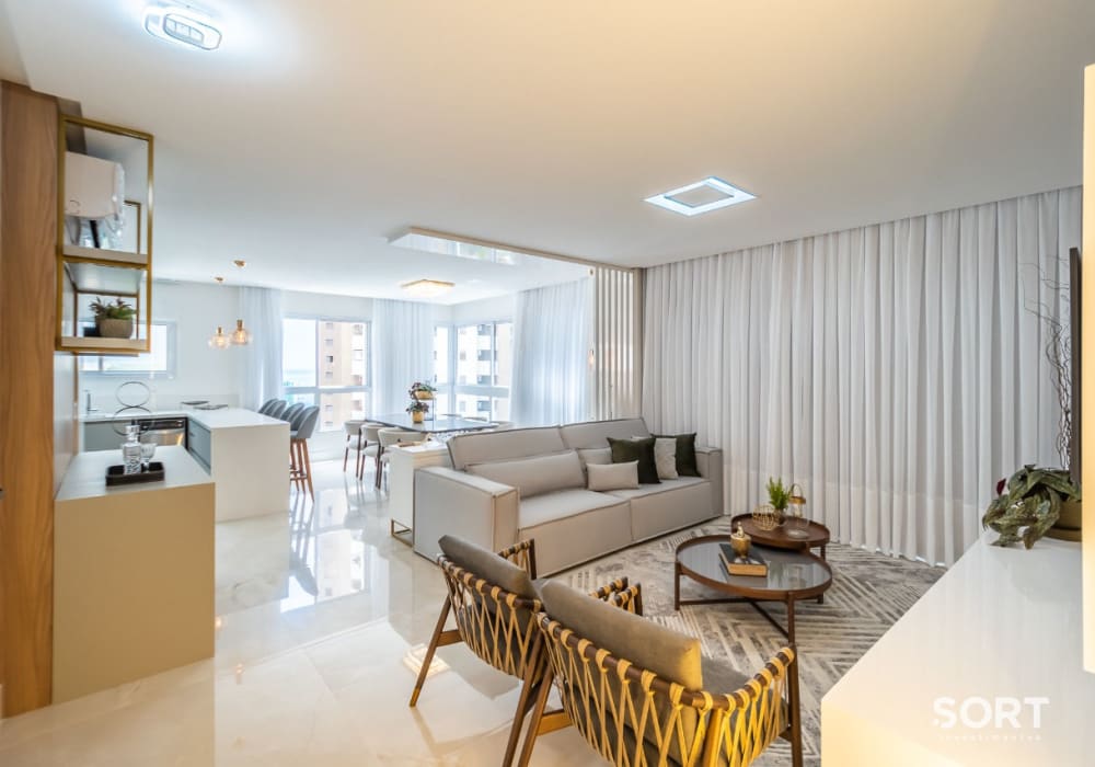 Apartamento Quadra Mar no Edifício Brescia