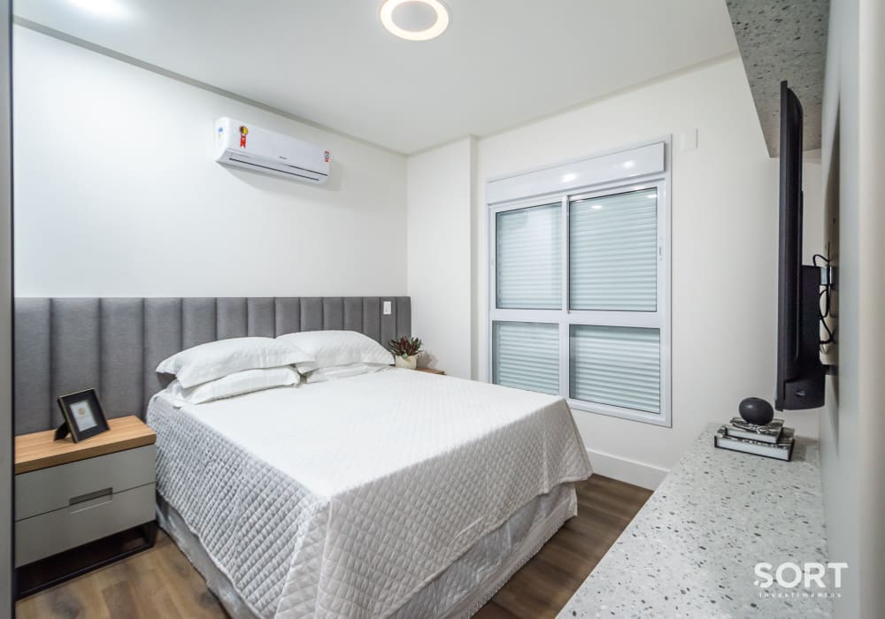 Apartamento Quadra Mar no Edifício Brescia
