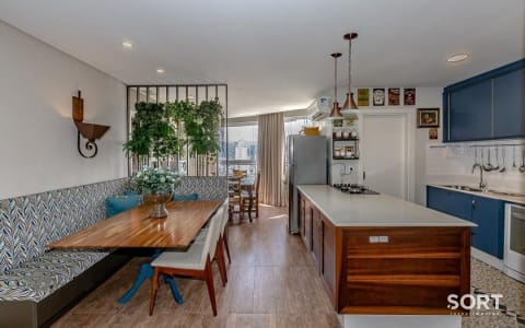 Living Apartamento no Edifício Melbourne