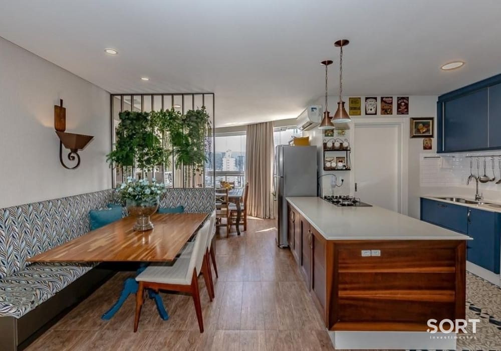 Living Apartamento no Edifício Melbourne