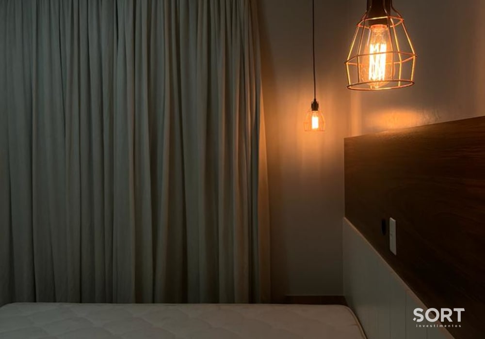 Demi-Suíte Apartamento Vista Mar no Edifício Palazzo Del Mare