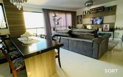 Living Apartamento no Residencial Merithamon