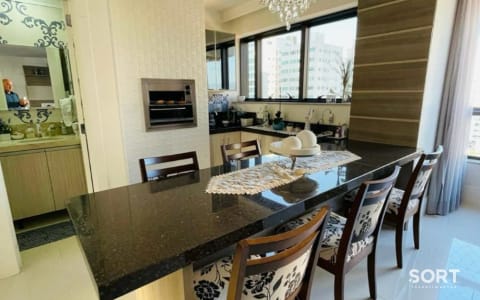 Sala de Jantar Apartamento no Residencial Merithamon