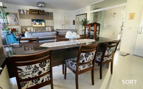 Sala de Jantar Apartamento no Residencial Merithamon