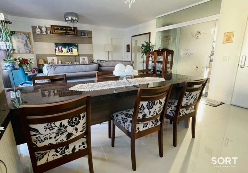 Sala de Jantar Apartamento no Residencial Merithamon