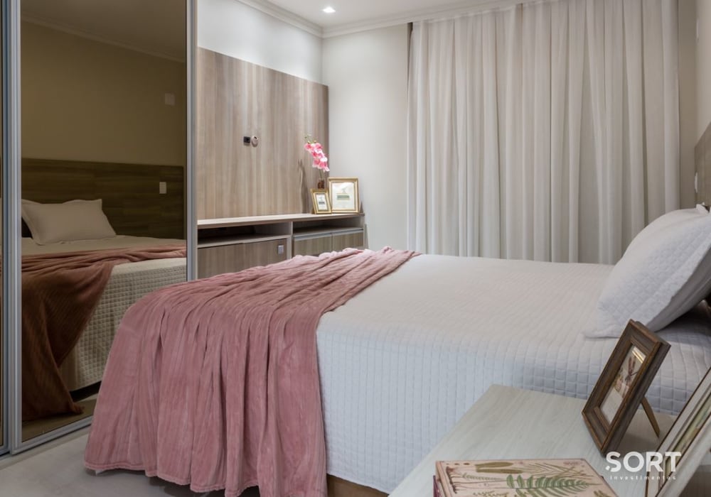 Suíte Apartamento Quadra Mar no Edifício Le Majestic