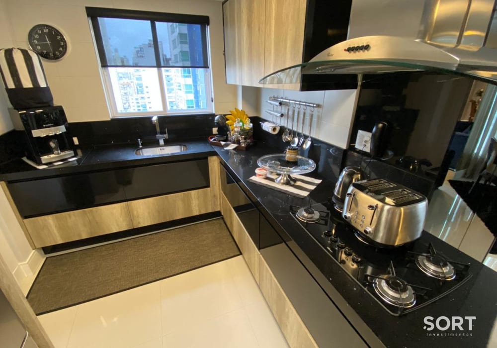 Cozinha Apartamento no Edifício Opera Plaza