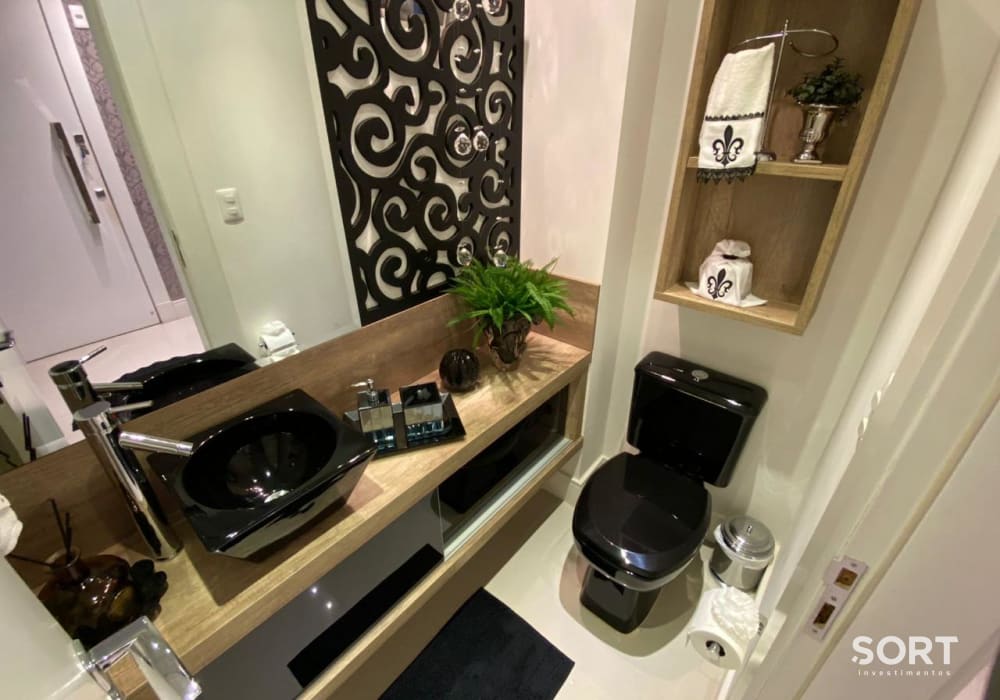 Lavabo Apartamento no Edifício Opera Plaza