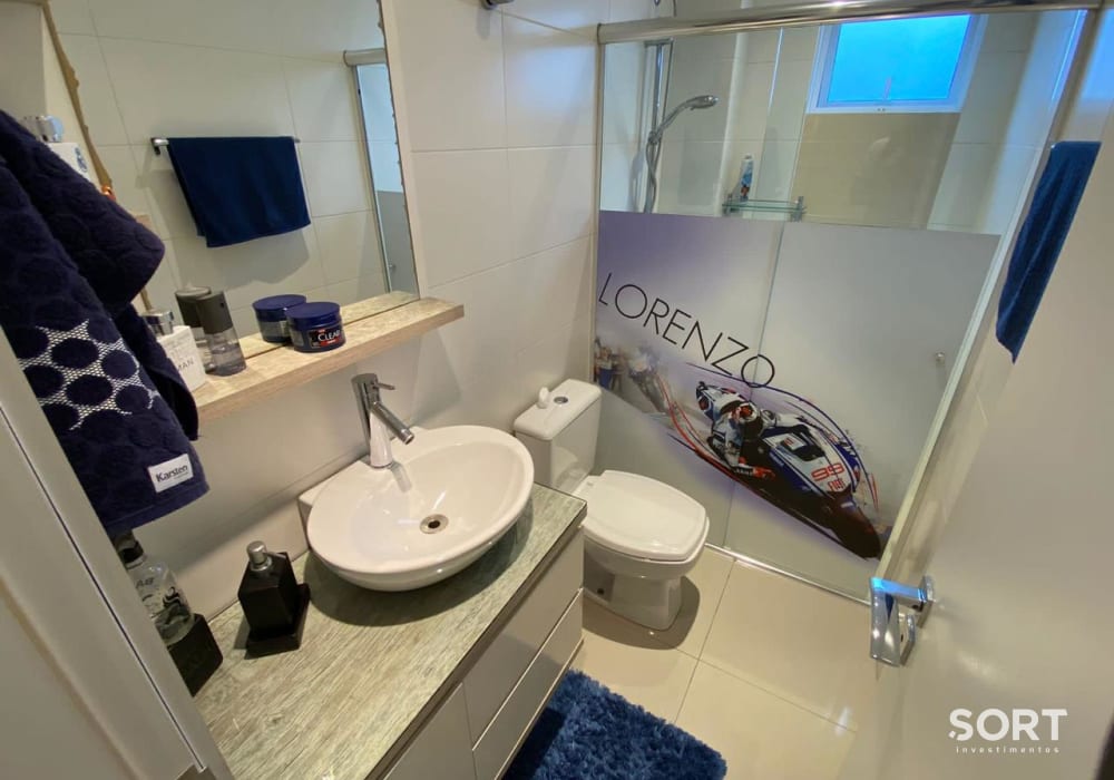 Banheiro Suíte Apartamento no Edifício Opera Plaza