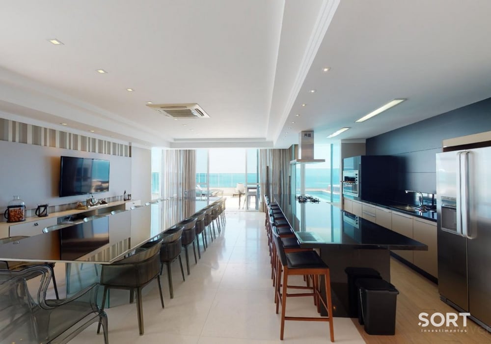 Apartamento Cobertura Duplex Frente Mar no Edifício Costão da Barra