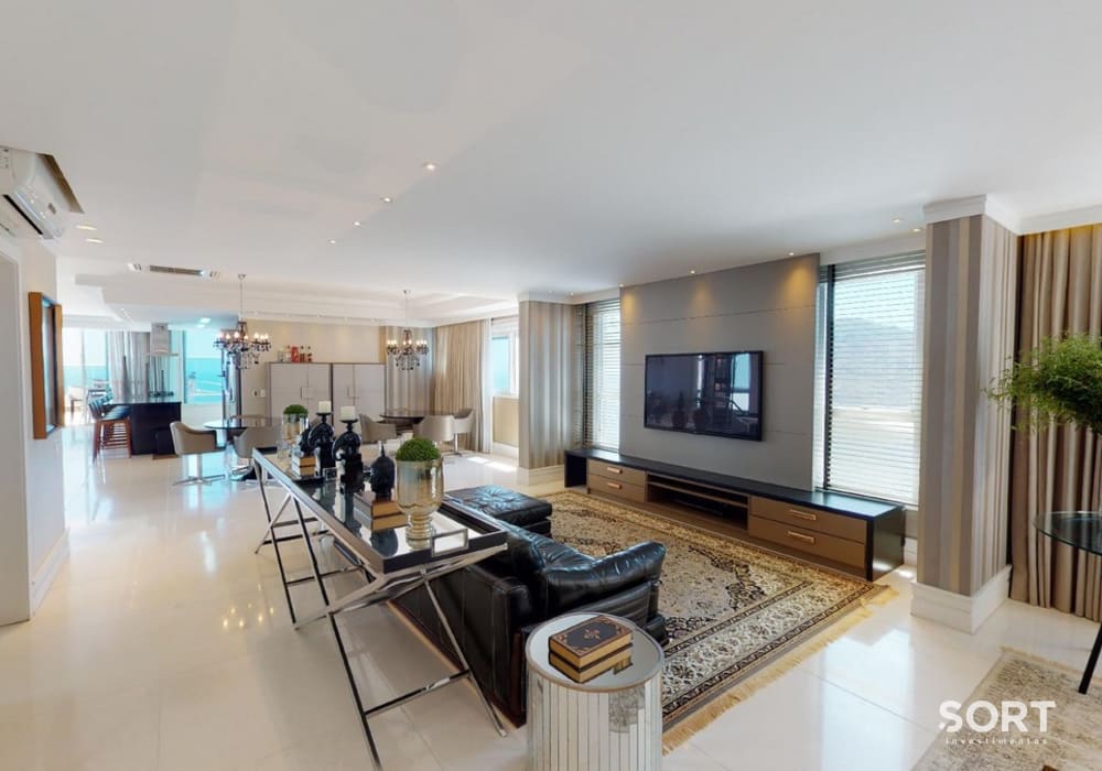 Apartamento Cobertura Duplex Frente Mar no Edifício Costão da Barra
