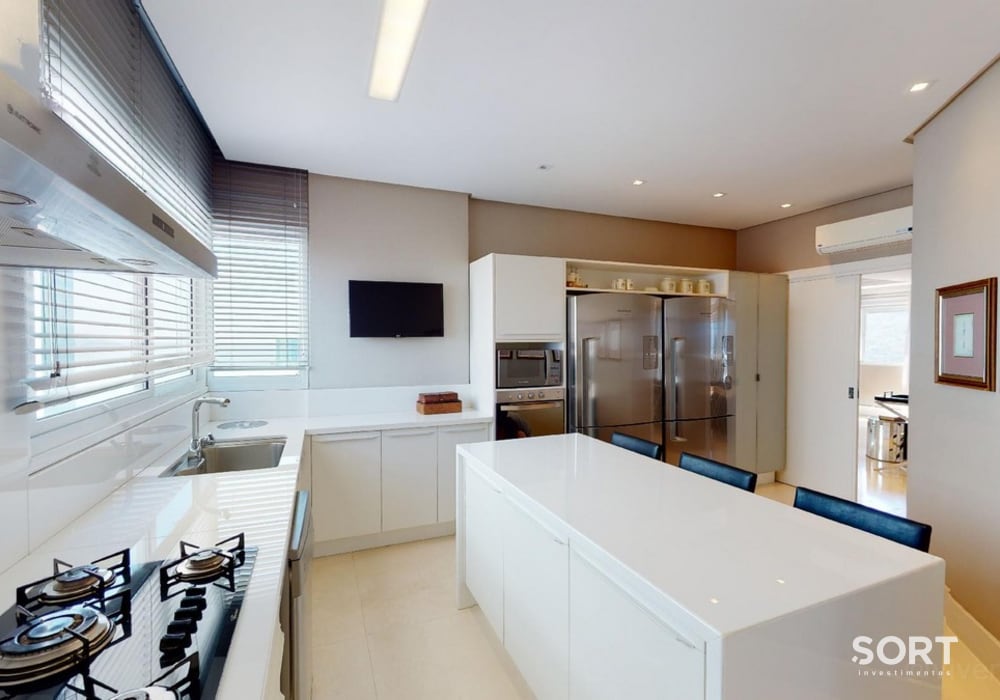 Cozinha Apartamento Cobertura Duplex Frente Mar no Edifício Costão da Barra