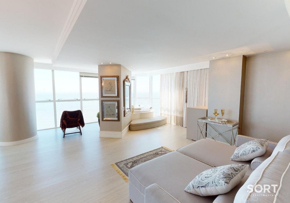 Apartamento Cobertura Duplex Frente Mar no Edifício Costão da Barra