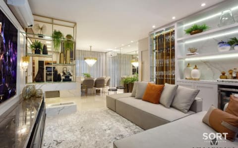 Sala Apartamento Diferenciado no Edifício Windsor Village Sala Apartamento Diferenciado no Edifício Windsor Village