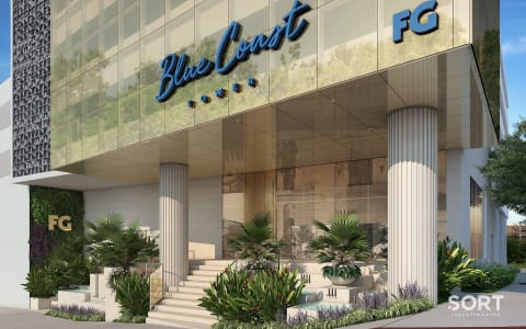 Fachada Blue Coast