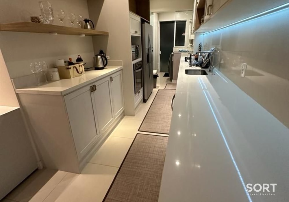 Cozinha Apartamento no Edifício Império das Ondas