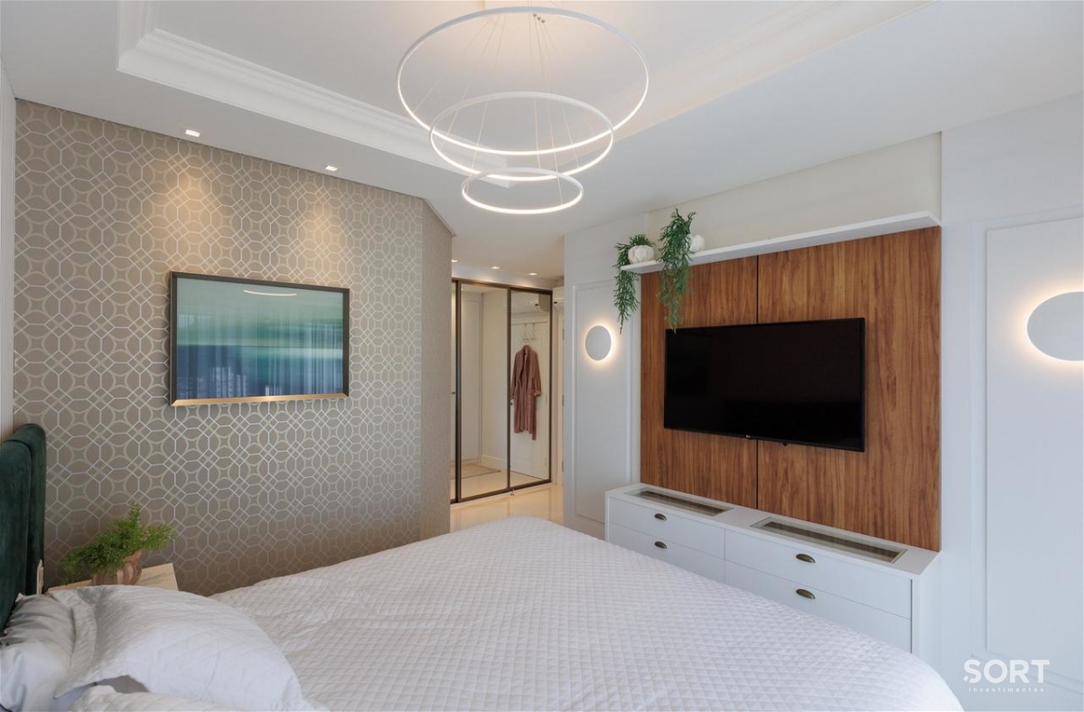 Suíte Master Apartamento Vista Mar no Edifício Acqualina Residence