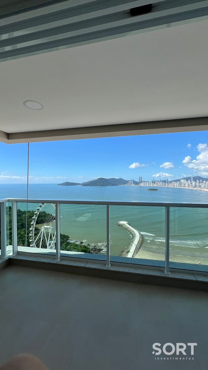Vista Sacada Apartamento Frente Mar no Edifício Santé Boutique Residence