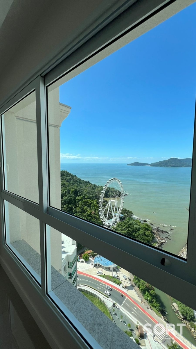 Vista Suíte Apartamento Frente Mar no Edifício Santé Boutique Residence