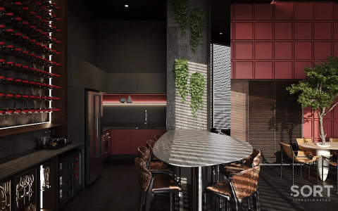 Salão Gourmet Celina Garden Residence